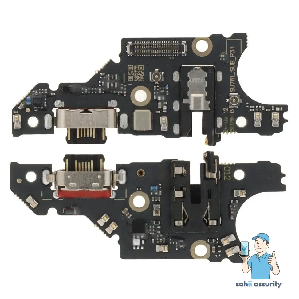Charging Connector Flex / PCB Board for Motorola Moto G35 5G